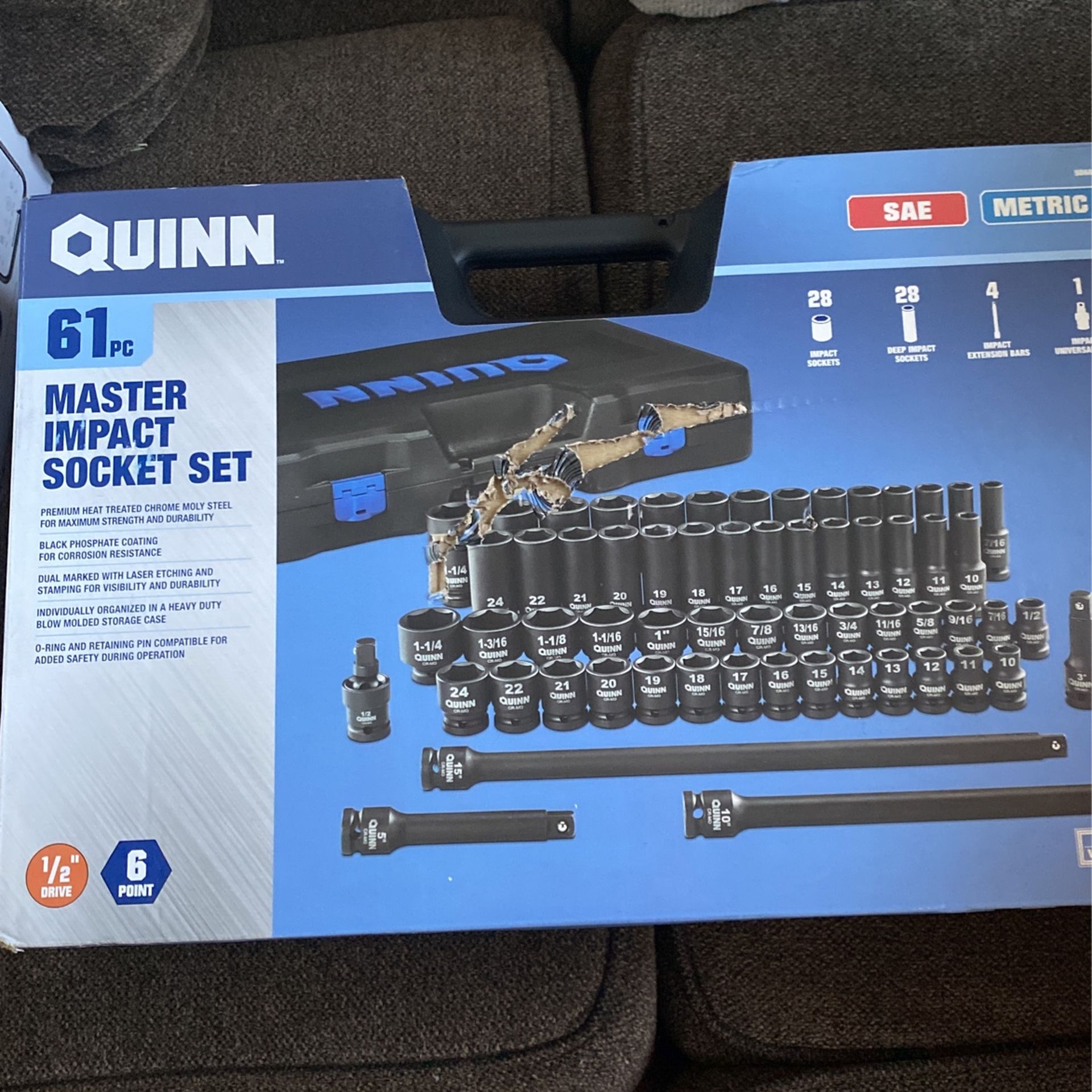 Quinn Master Impact Socket Set for Sale in Los Angeles, CA OfferUp