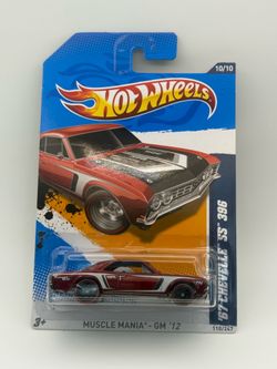 Hot wheels 67 Chevelle ss STH