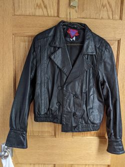 Ladies leather jacket