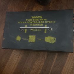 3000W Pure Sine Wave Solar Controller Hybrid Inverter 