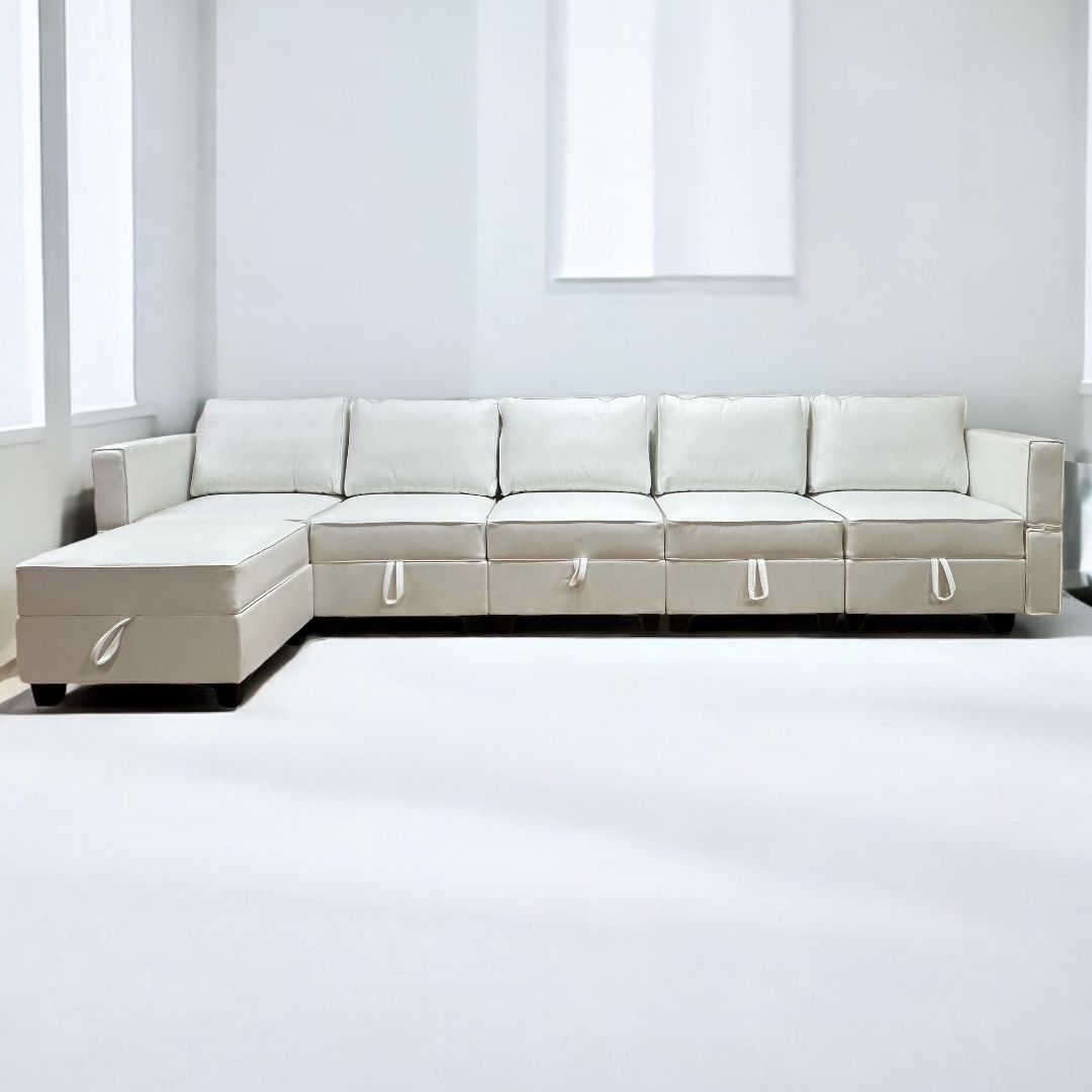 💎COUCH Sectional Sofa | LEATHER | Brand New In Box