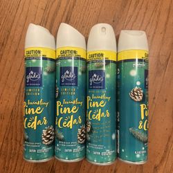 Glade Pine Cedar Spray Bundle
