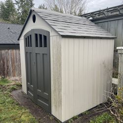 6x8 lifetime shed