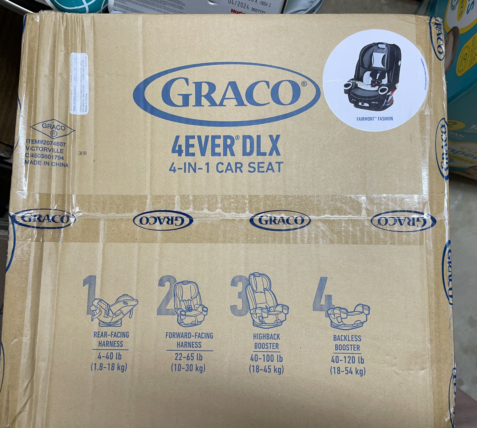Graco 4EVER DLX 4-in-1 Car seat