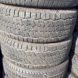 275/65R18 Good Used Tires Pair For 120 Installed 