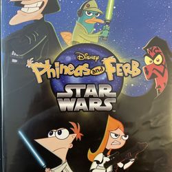 Disney’s PHINEAS And FERB STAR WARS (DVD-2014) Ashley Tisdale!