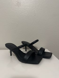 Black Kitten Heels