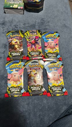 Perfect Order Pokemon booster packs