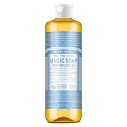 🫧 Dr. Bronner’s Baby Unscented Castile Soap 16oz | Brand New 📦 