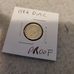 1982 Dime Proof 