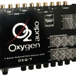 Oxygen Audio OEQ7 7 Band Parametric Equalizer (O2 O-EQ7)