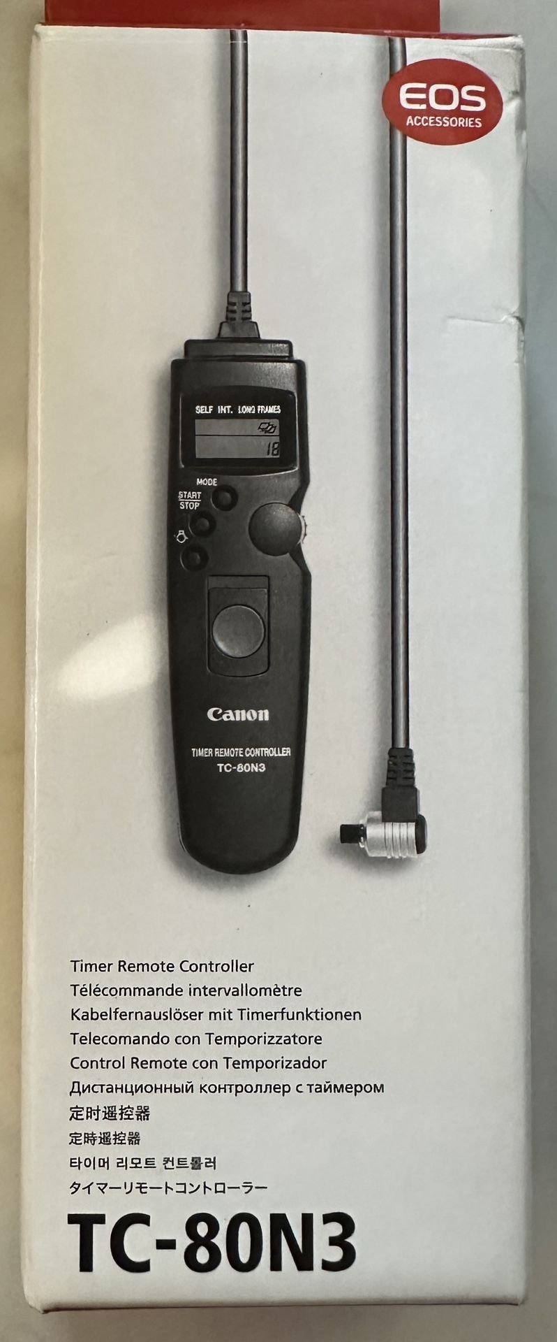 NEW!! Canon TC-80N3 Timer Remote Control Shutter Release