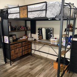Loft Bed Frame 