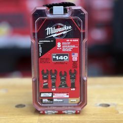 Milwaukee 8 Pc blade for multitool oscillator