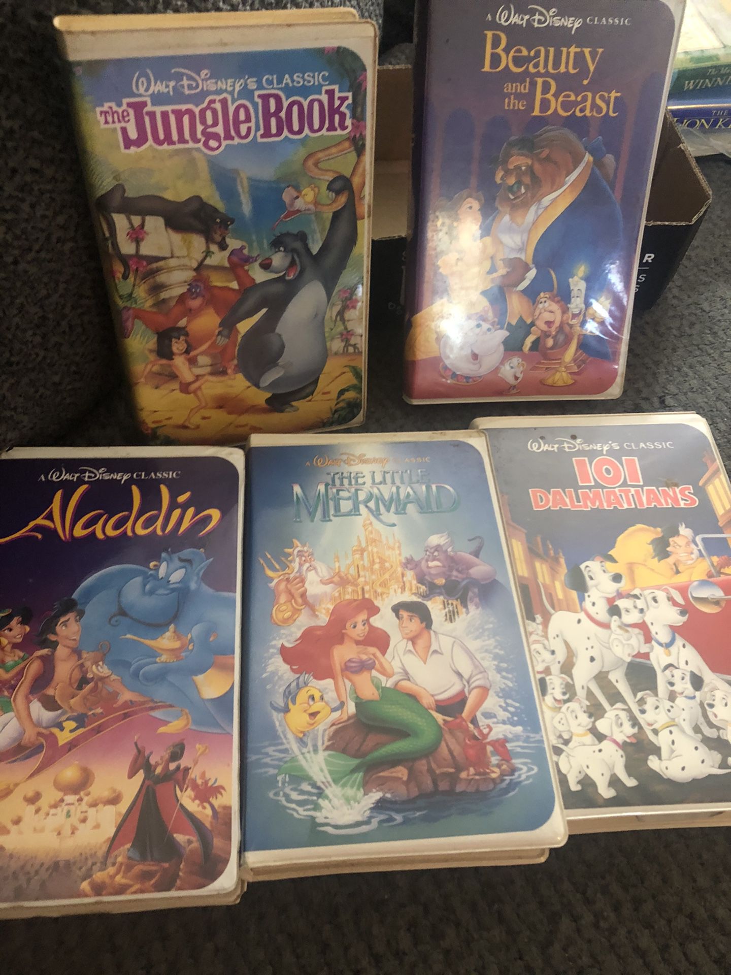 RARE original Disney VHS collection
