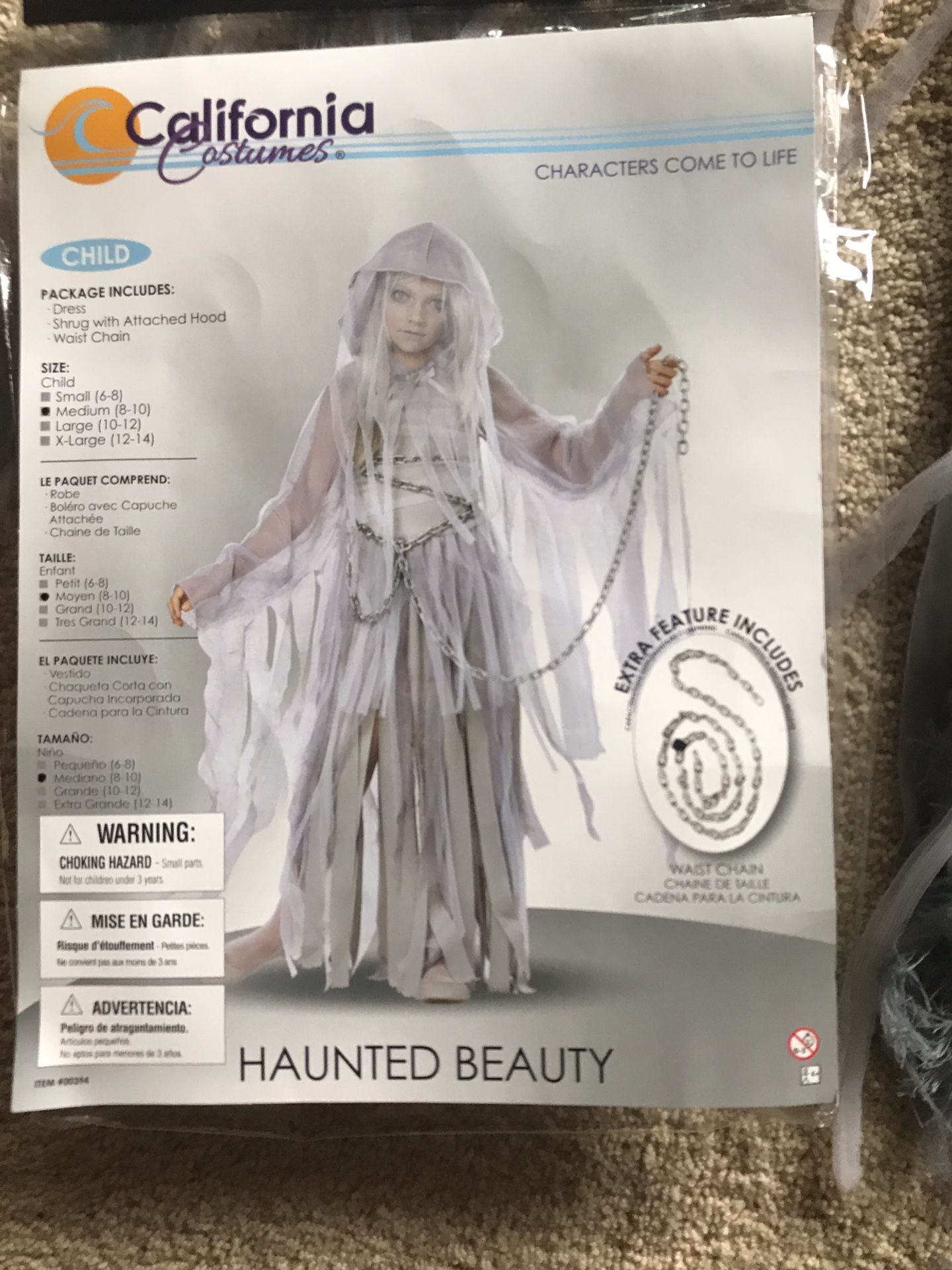 Haunted Beauty Halloween costume, worn once $15.00