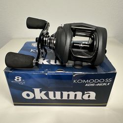 Okuma Komodo SS KDS-463LX paired w/ a Okuma Guide Select Swimbait Stick