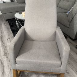Mecedora Rocking Chair Sofa Gris