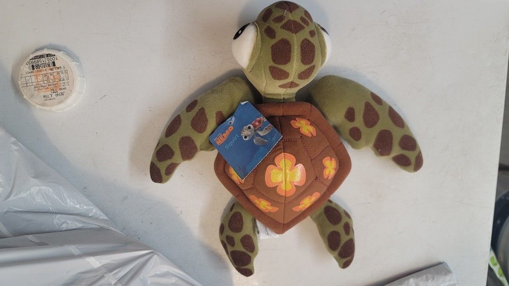 Disney Finding Nemo Squirt Turtle Plush