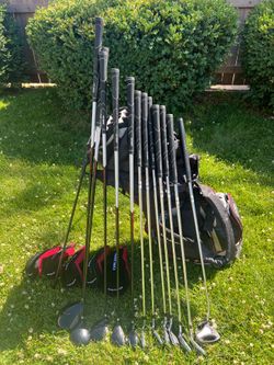 Men’s RH complete golf set by Orlimar - LIKE NEW!