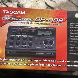 Tascam DP-006 Multitrack Recorder