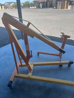 Engine lift and stand