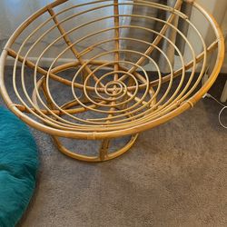 Pottery Barn Papasan Chair for Sale in Weehawken NJ OfferUp