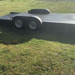 1995 7x18 7k Tilt Deck Flatbed Trailer