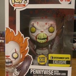 It Pennywise With Spider Legs Glow In The Dark Funko Pop New