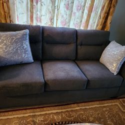 Dark Gray Sofa Set