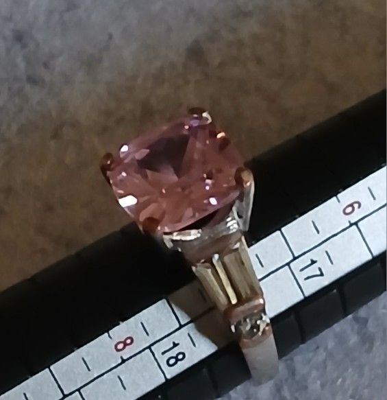 Pink Gemstone Ring