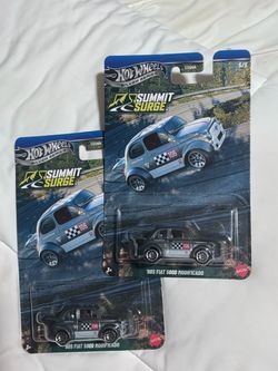 Hot Wheels Silver Series '60s Fiat 500D Modificado (Chase)