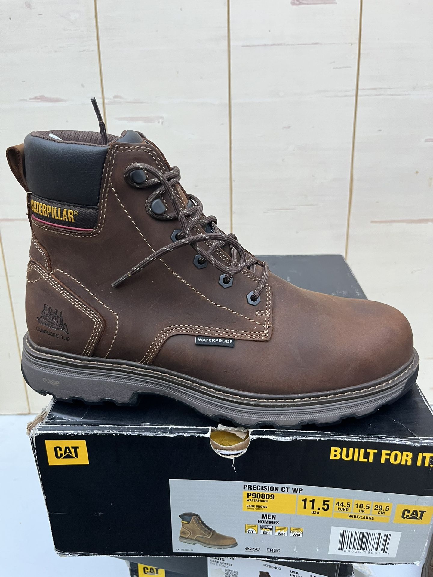 CATERPILLAR COMPOSITE TOE BOOTS SIZE 11.5