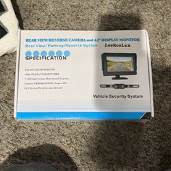 Rear view/reverse Camera
