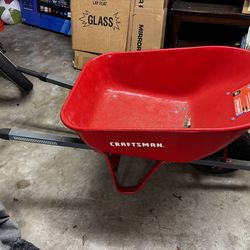Craftsman 6cu ft wheelbarrow