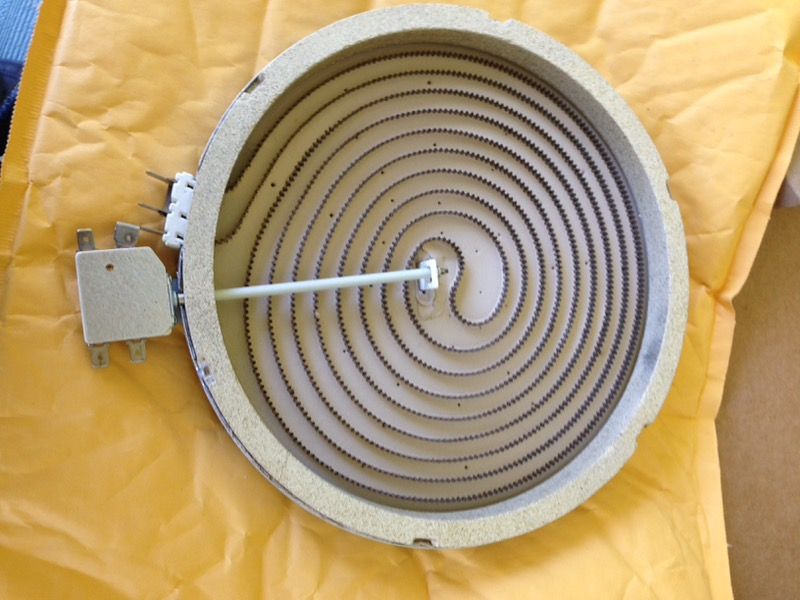 Whirlpool glass top stove element