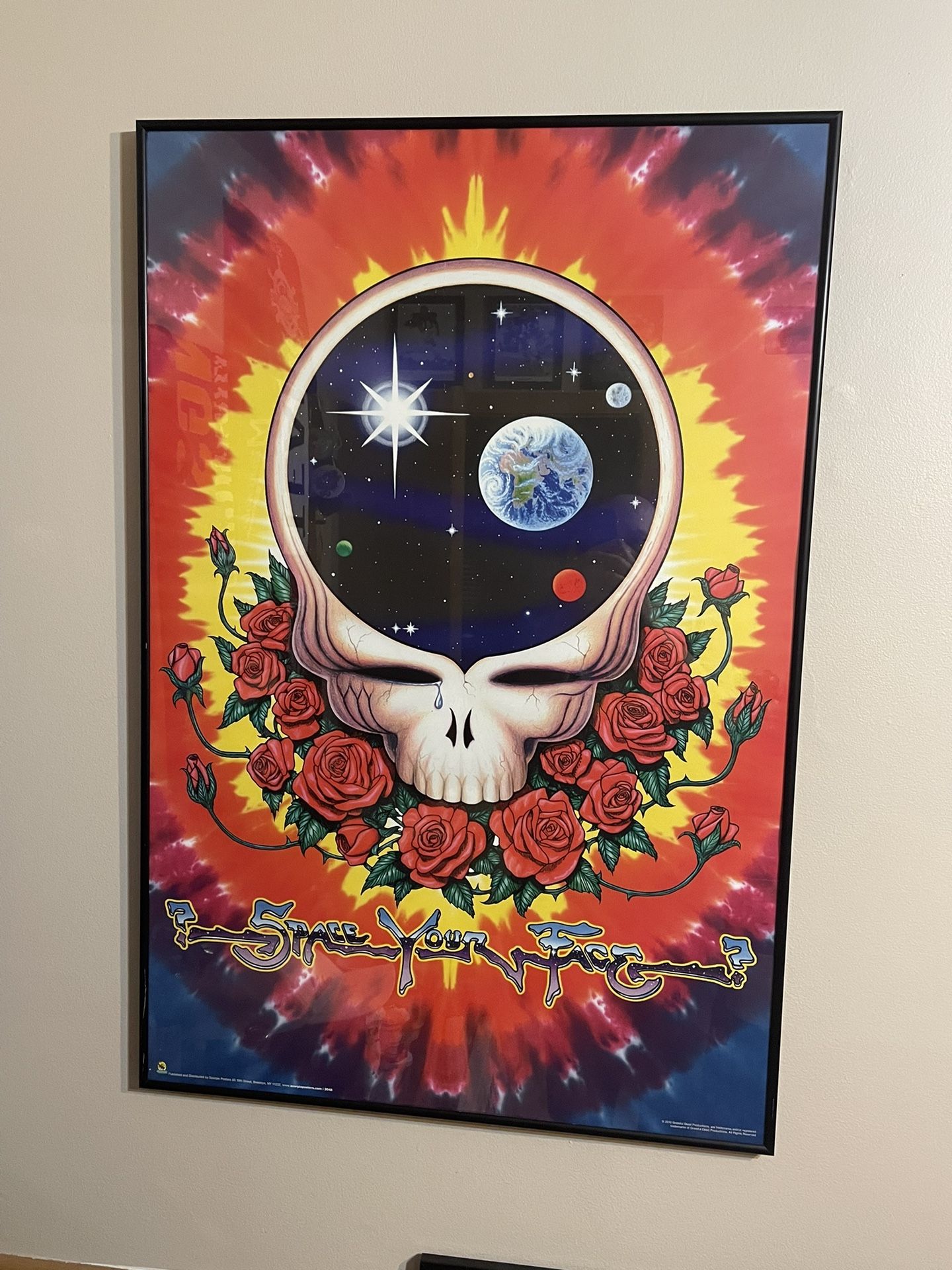 Grateful Dead Poster Space Your Face 