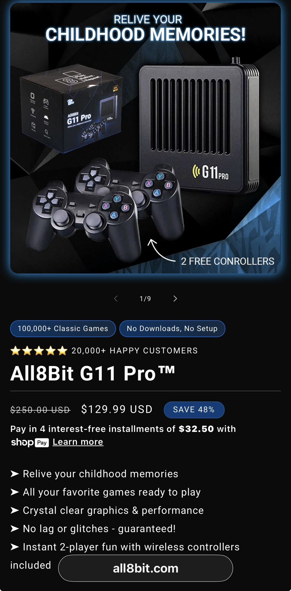 All8Bit G11 Pro