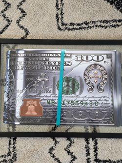 Chrome Hearts hundred Born and raised new era wall glass decor canvas mancave Sony