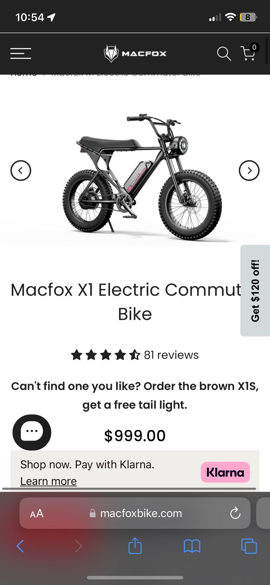 Macfox X1 Ebike
