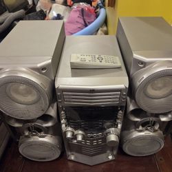 JVC HX-Z1 3-CD Changer Stereo System – 350W – Vintage Hi-Fi