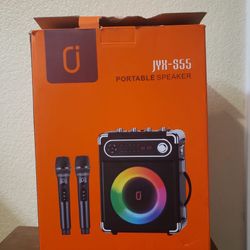 JYX Karaoke Machine With 2 Microphones 