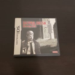 Hotel Dusk Room 215 Nintendo DS CIB