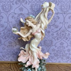 Vtg 2003 The Enchanted Garden Fairy Collection Figurine Rejoice In Lifes Beauty