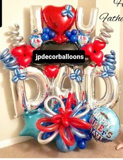 Balloons for father's Day