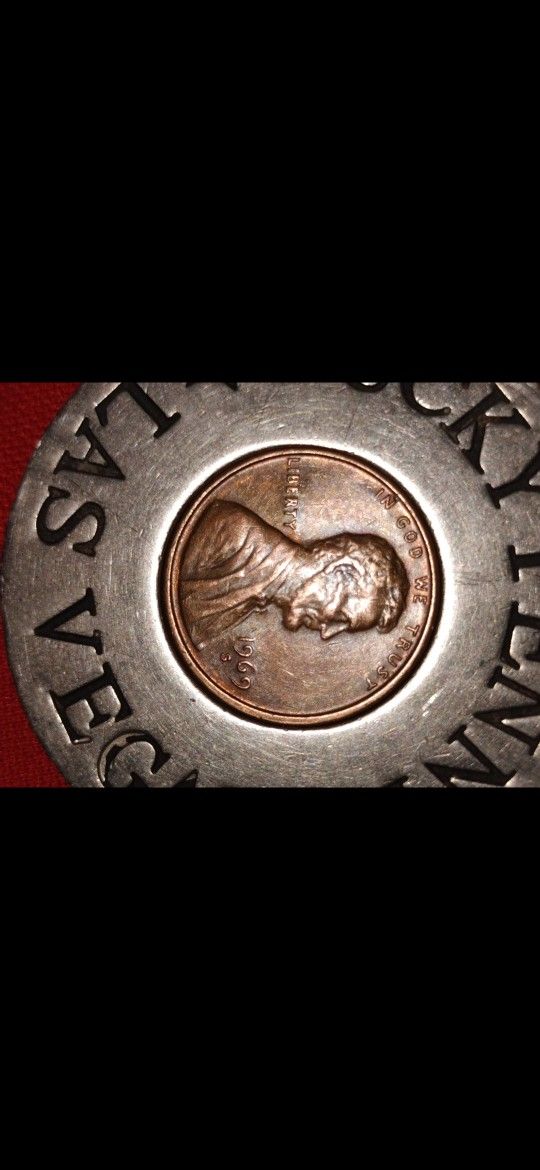 Coin Lincoln Penny 1969s