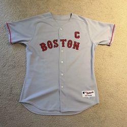 JASON VARITEK BOSTON RED SOX MAJESTIC JERSEY SIZE 48