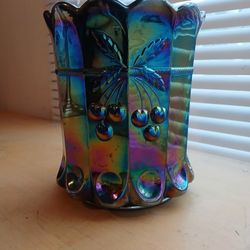 Vintage Mosser Carnival Glass