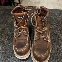 Hawx moc toe work boot