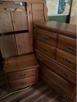 nice wood bedroom set